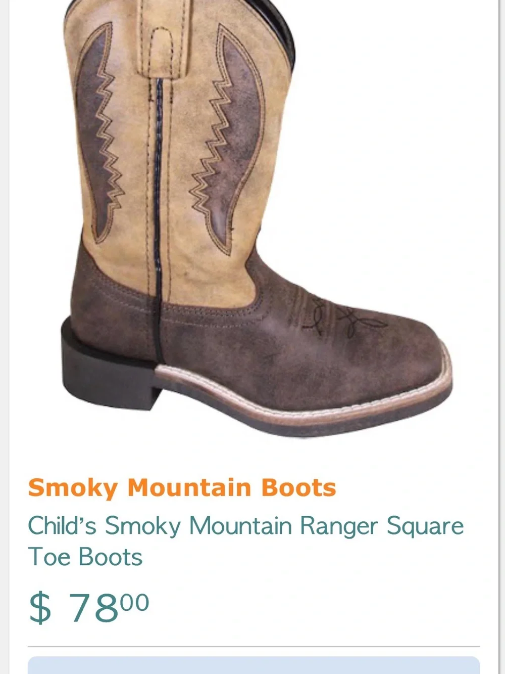 Smoky Mountain Boots smoky mountain